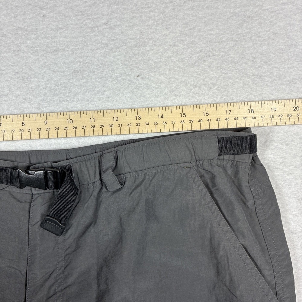 REI Convertible Hiking Pants Men's Large 32"L Gray Compact Lightweight UPF 50 - Picture 11 of 16